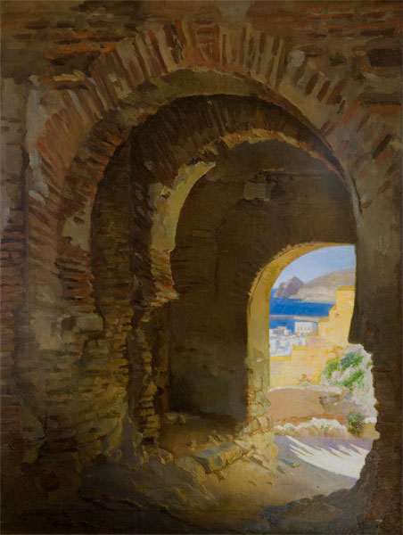 Puerta árabe Alcazaba - José Moncada Calvache - estudio-53